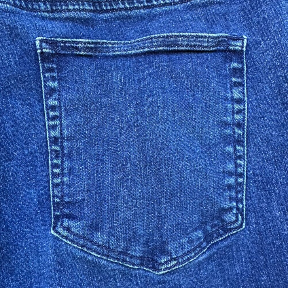 LOFT Outlet Womens Blue Denim Curvy Bootcut Jeans Size 14 - Picture 13 of 13